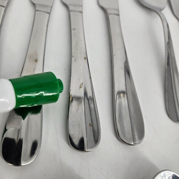 International Simplicity Flatware Dinner Spoon Knife Servers Stainless Lot 15 - Picture 8 of 9